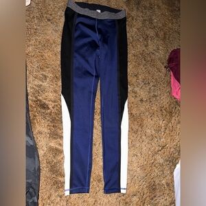 Derek Lam Navy and Black Leggings